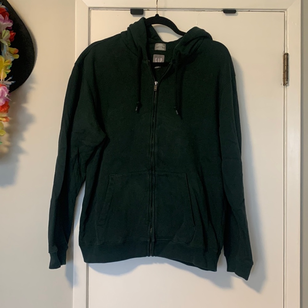 gap zip up sweater